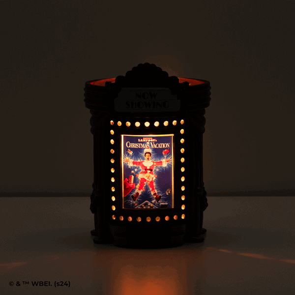 WB Holiday Marquee Scentsy Warmer - Dark Room