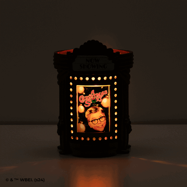 WB Holiday Marquee Scentsy Warmer - Dark Room