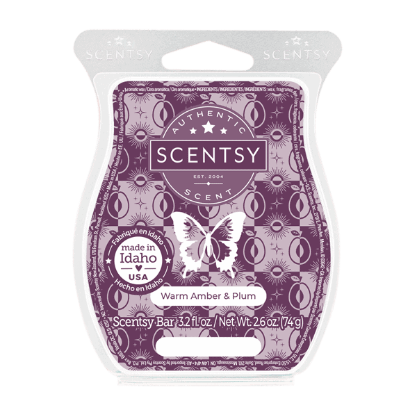 Warm Amber & Plum Scentsy Bar