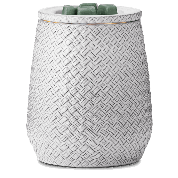 Woven Scentsy Warmer - Lit