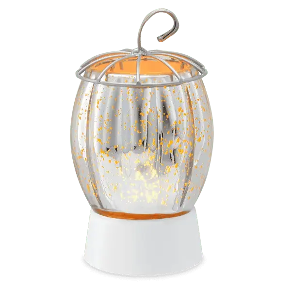 Petite Pumpkin Mini Scentsy Warmer with Tabletop Base