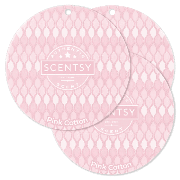 Pink Cotton Scent Circle 3-pack