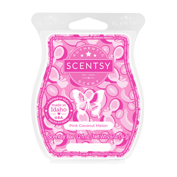 Pink Coconut Melon Scentsy Bar