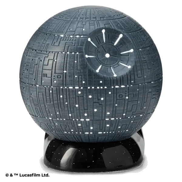Death Star Scentsy Warmer - Lit