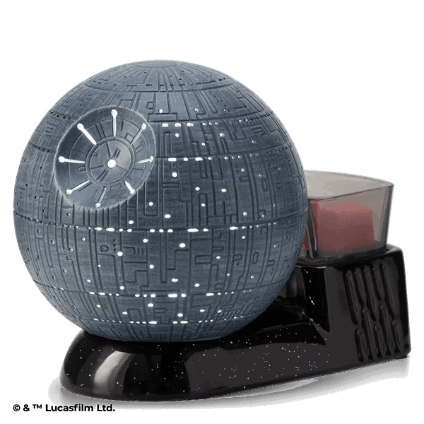 Death Star Scentsy Warmer - Side Lit