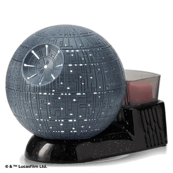 Death Star Scentsy Warmer - Side Lit