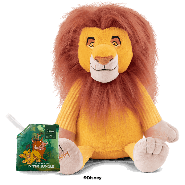 Disney Mufasa Scentsy Buddy with Scent Pak