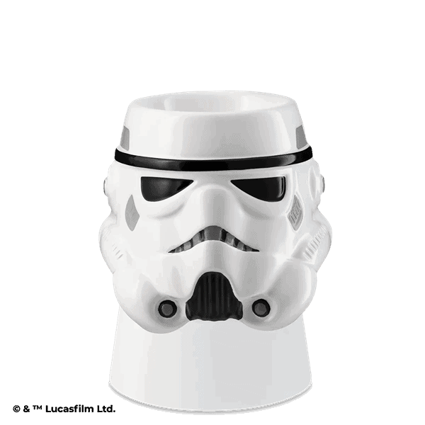 Stormtrooper Mini Scentsy Warmer with Tabletop Base