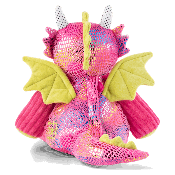 Back of Dottie the Dragon Scentsy Buddy