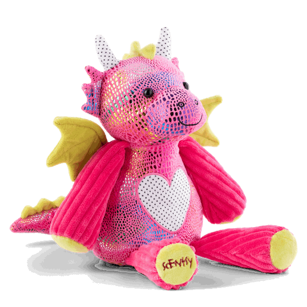 Right Profile of Dottie the Dragon Scentsy Buddy