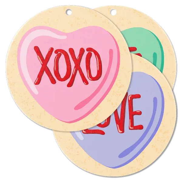 Sweetheart Sugar Cookie Scent Circle 3-pack