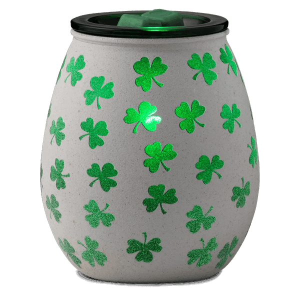 Clover Scentsy Warmer - Lit