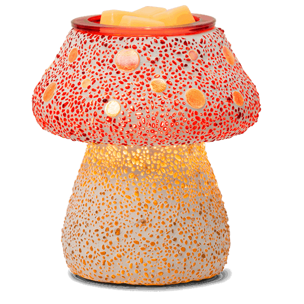 Cute as a Button Scentsy Warmer - Lit