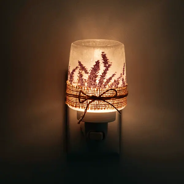 Lavender Fields Mini Scentsy Warmer - Dark Room