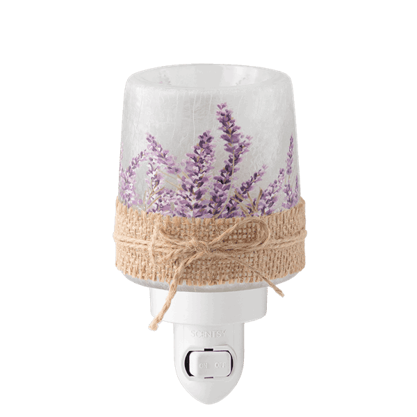 Lavender Fields Mini Scentsy Warmer - Unlit