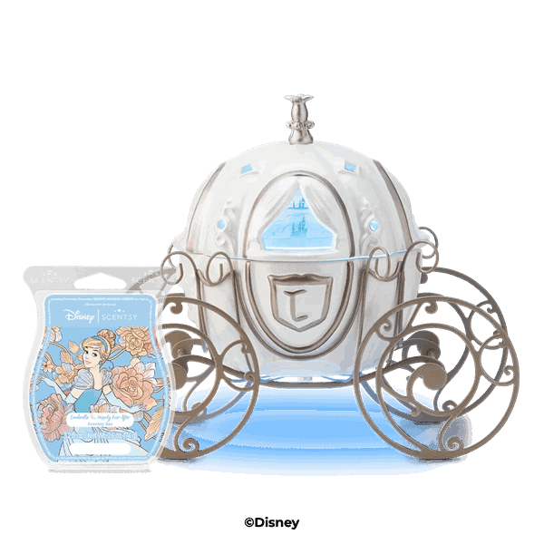 Disney Cinderella: Royal Carriage Scentsy Warmer Bundle