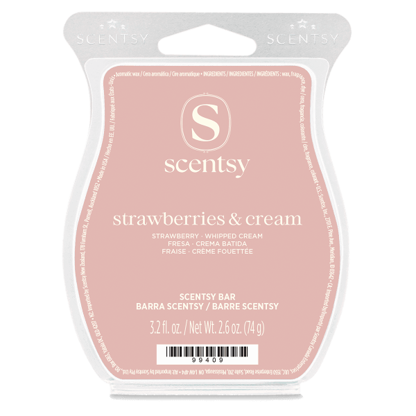 Strawberries & Cream Scentsy Bar