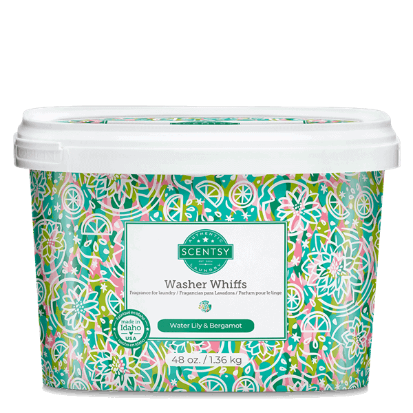 Water Lily & Bergamot Washer Whiffs Tub