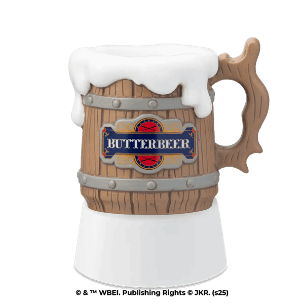 Butterbeer Stein Mini Scentsy Warmer with Tabletop Base