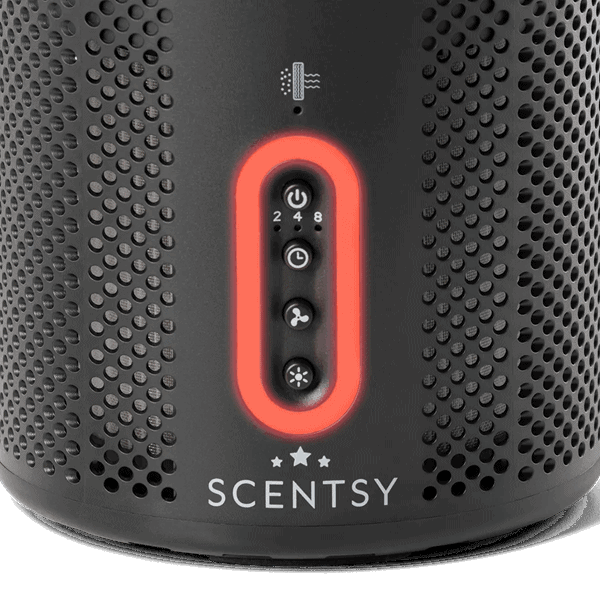 Scentsy Air Purifier in Black - Red Light