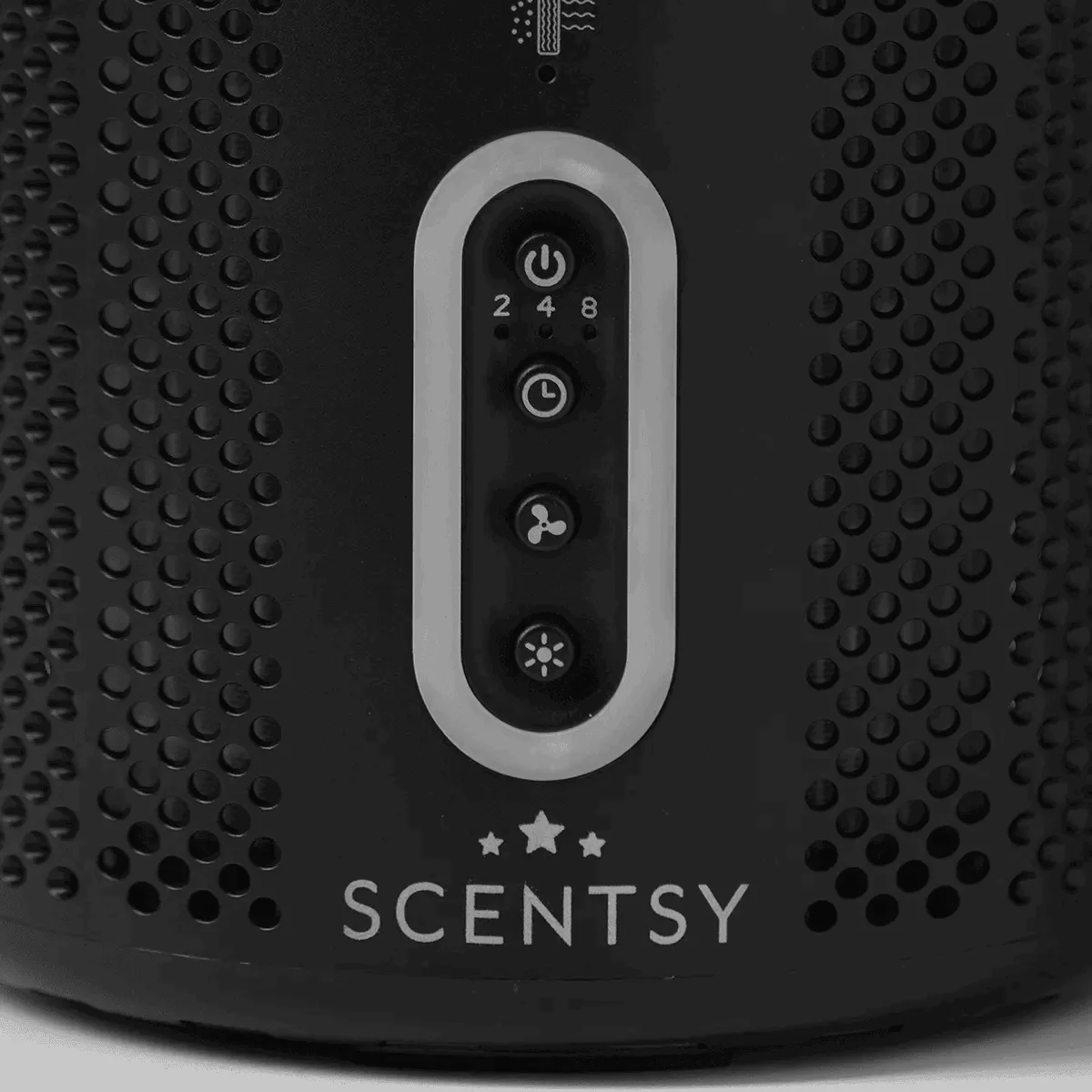Scentsy Air Purifier in Black buttons