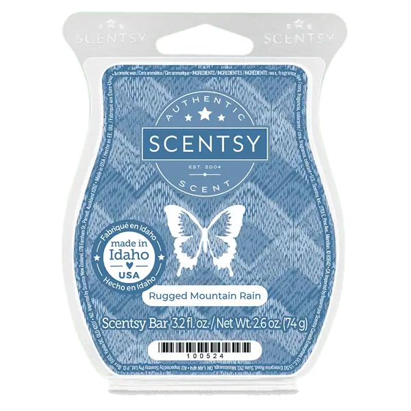 Rugged Mountain Rain Scentsy Bar