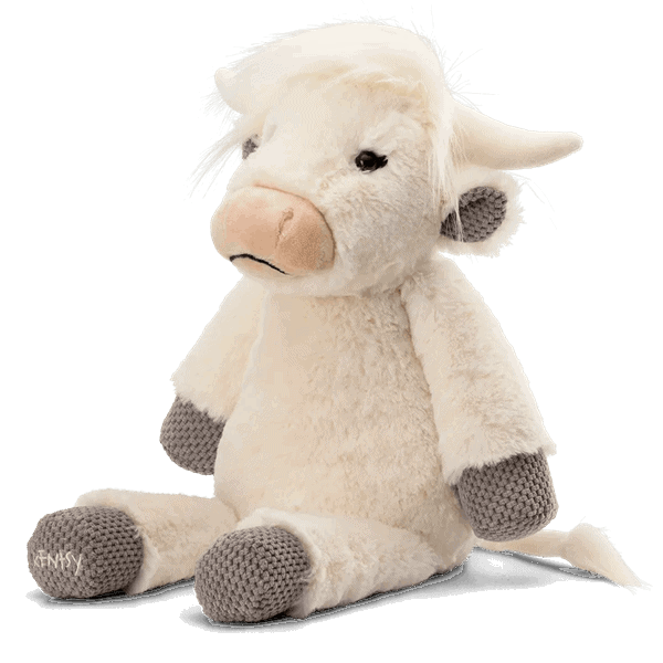 Haddie the Highland Cow Scentsy Buddy Side View