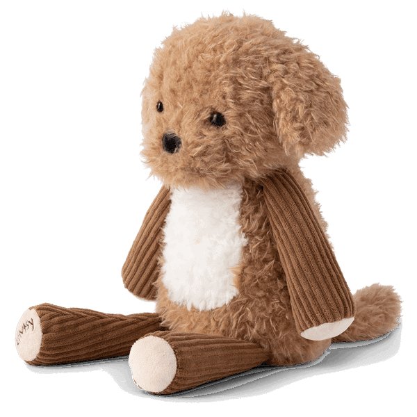 Left Profile of Toodle the Doodle Dog Scentsy Buddy