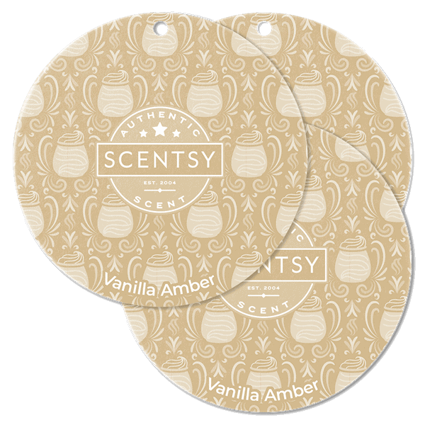 Vanilla Amber Scent Circle 3-Pack