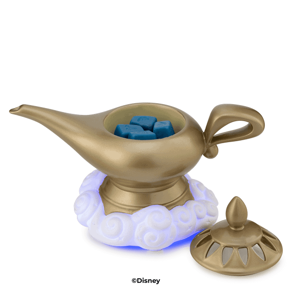 Disney Aladdin Magic Lamp Scentsy Warmer - Lit