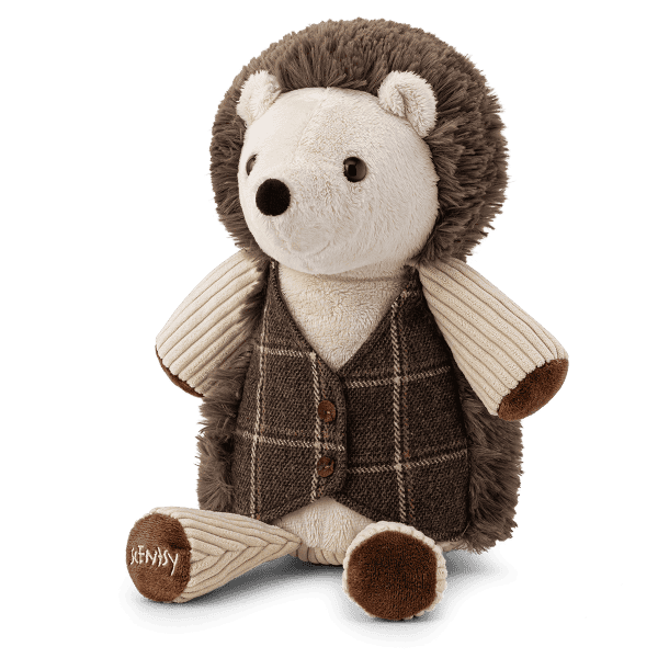 Left Profile of Herbert the Hedgehog Scentsy Buddy