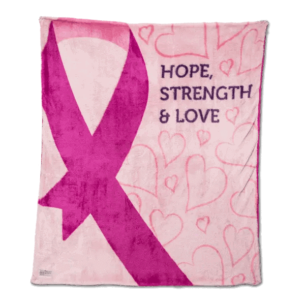 Scentsy Pink Ribbon Blanket