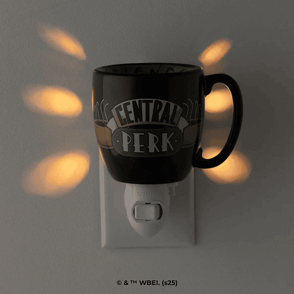 Central Perk Charm Mini Scentsy Warmer - Dark Room