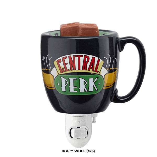 Central Perk Charm Mini Scentsy Warmer with Wax