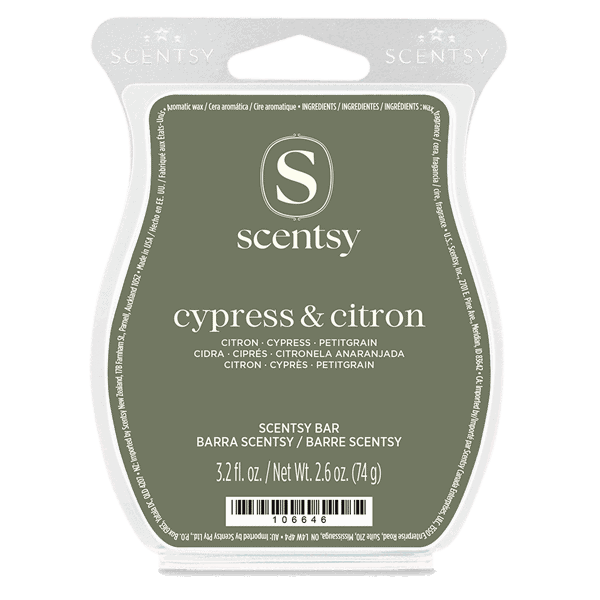 Cypress & Citron Scentsy Bar