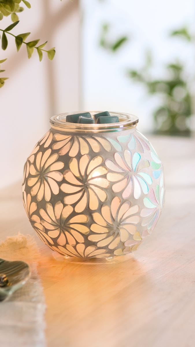 Sky Blossom Scentsy Warmer - Styled