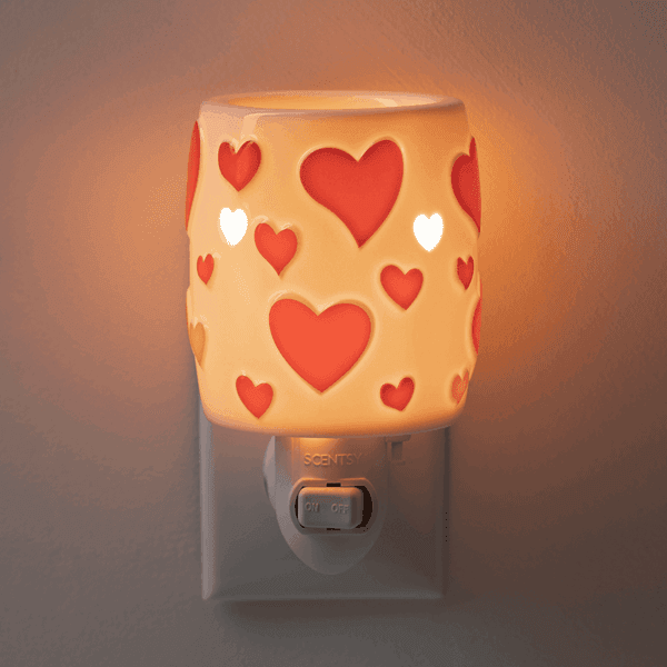 Heartstruck Mini Scentsy Warmer - Dark Room