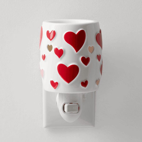 Heartstruck Mini Scentsy Warmer - Unlit