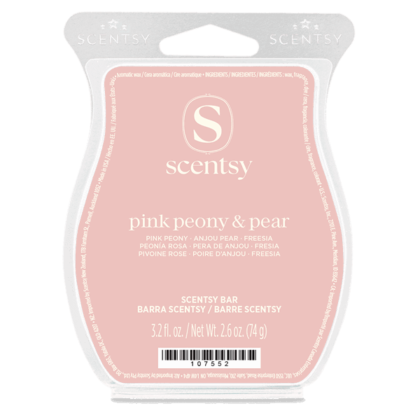 Pink Peony & Pear Scentsy Bar