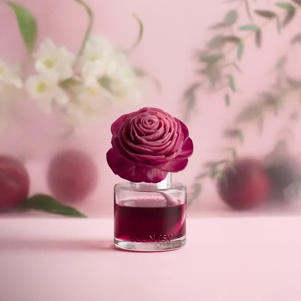 Plum & Vanilla Orchid - Prim Posy Fragrance Flower