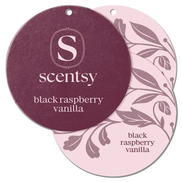 Black Raspberry Vanilla Scent Circle 3-pack