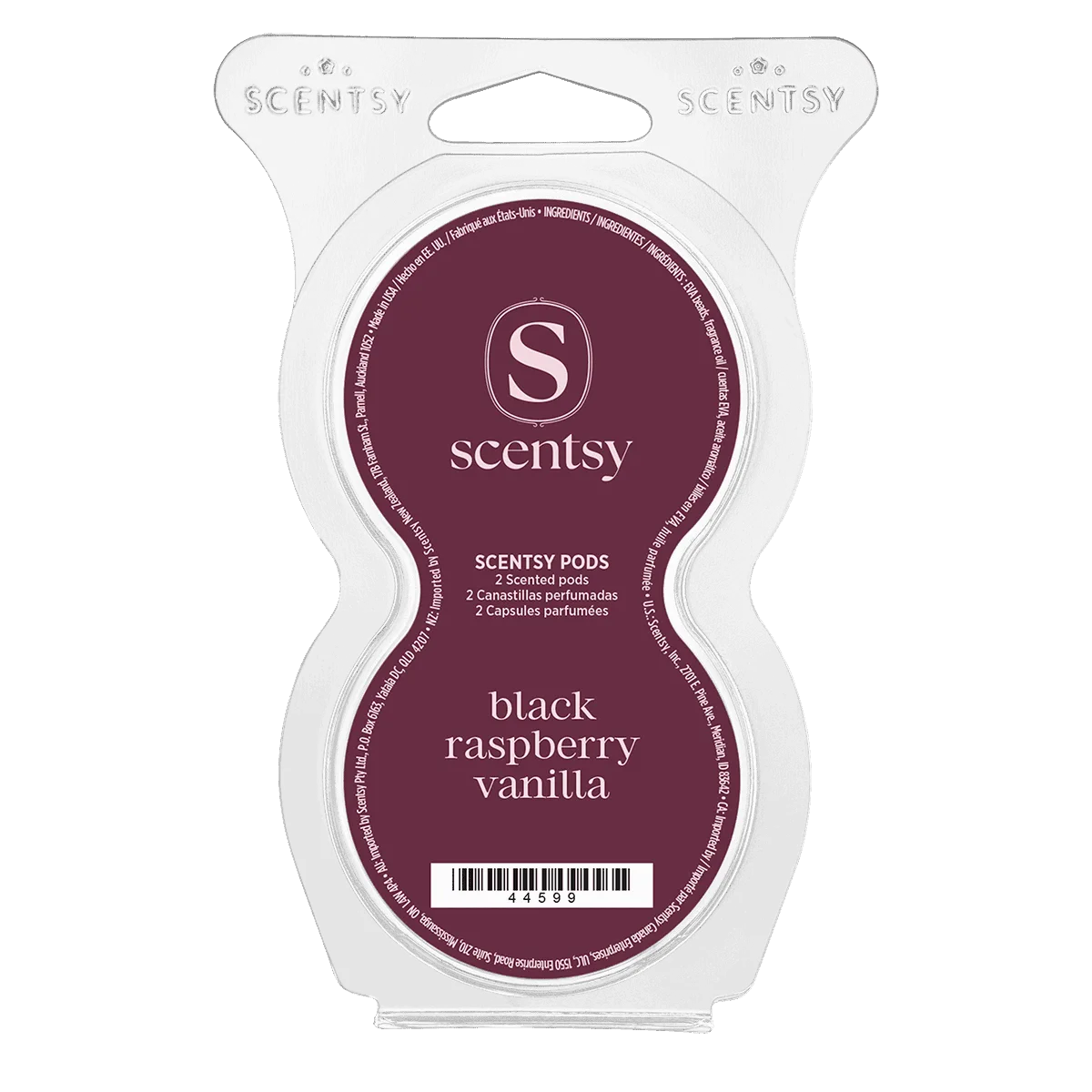 Black Raspberry Vanilla Scentsy Pods