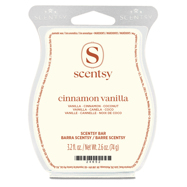 Cinnamon Vanilla Scentsy Bar