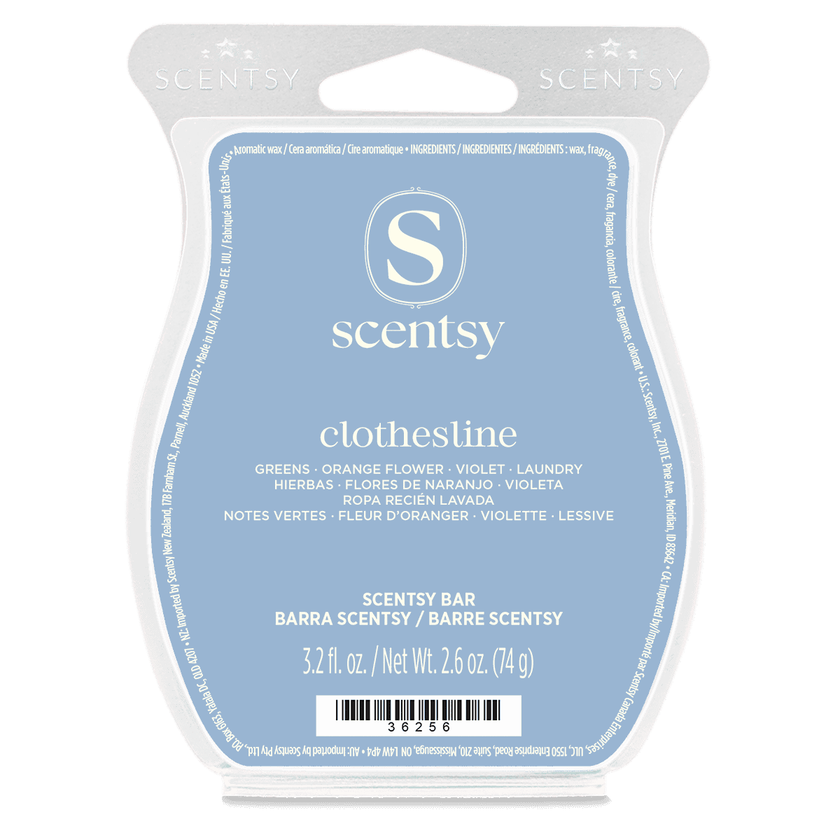 Clothesline Scentsy Bar