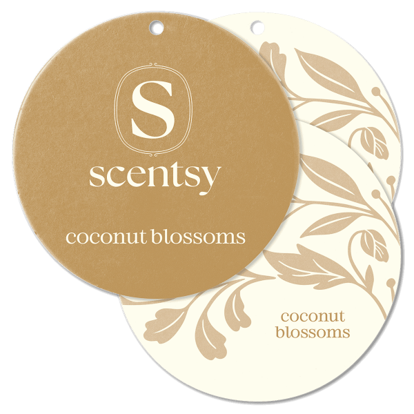 Coconut Blossoms Scent Circle 3-Pack