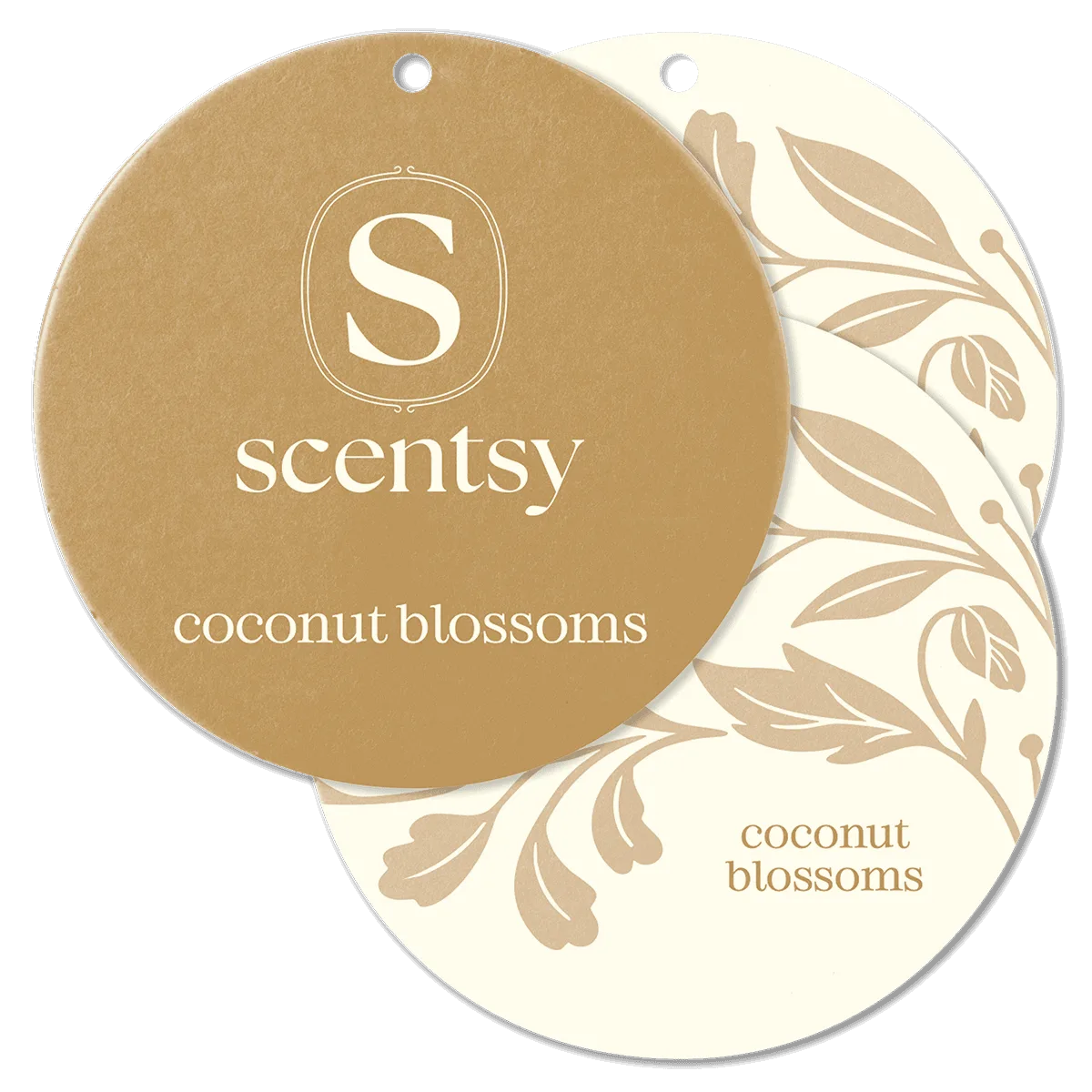 Coconut Blossoms Scent Circle 3-Pack