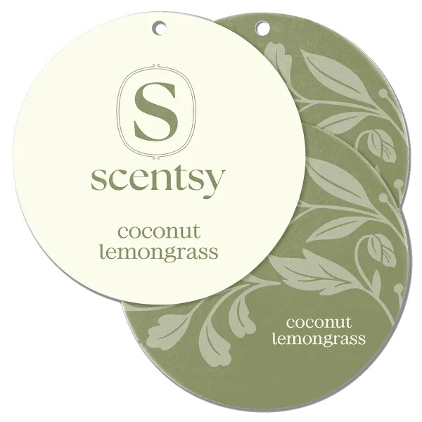 Coconut Lemongrass Scent Circle 3-pack