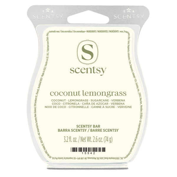 Coconut Lemongrass Scentsy Bar