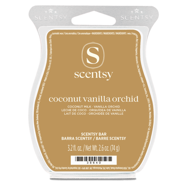 Coconut Vanilla Orchid Scentsy Bar