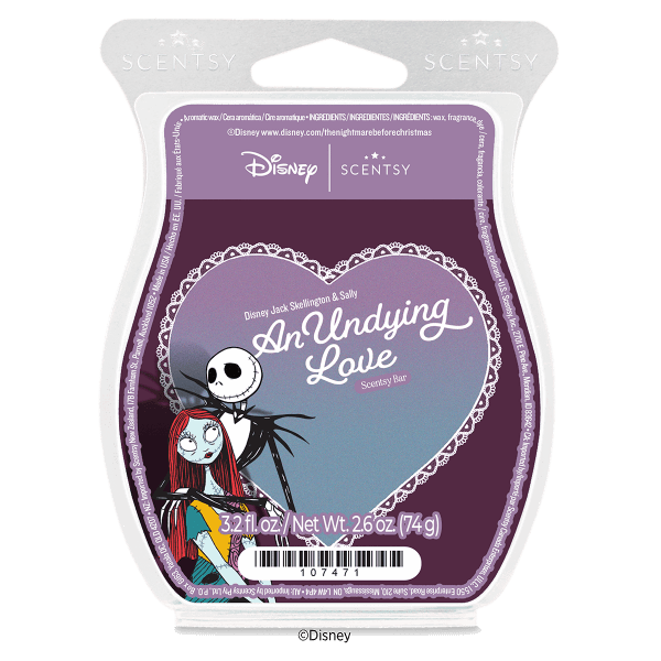 Disney Jack Skellington & Sally: An Undying Love Scentsy Bar